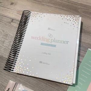 Erin Condren Wedding Planner with Pastel Accents